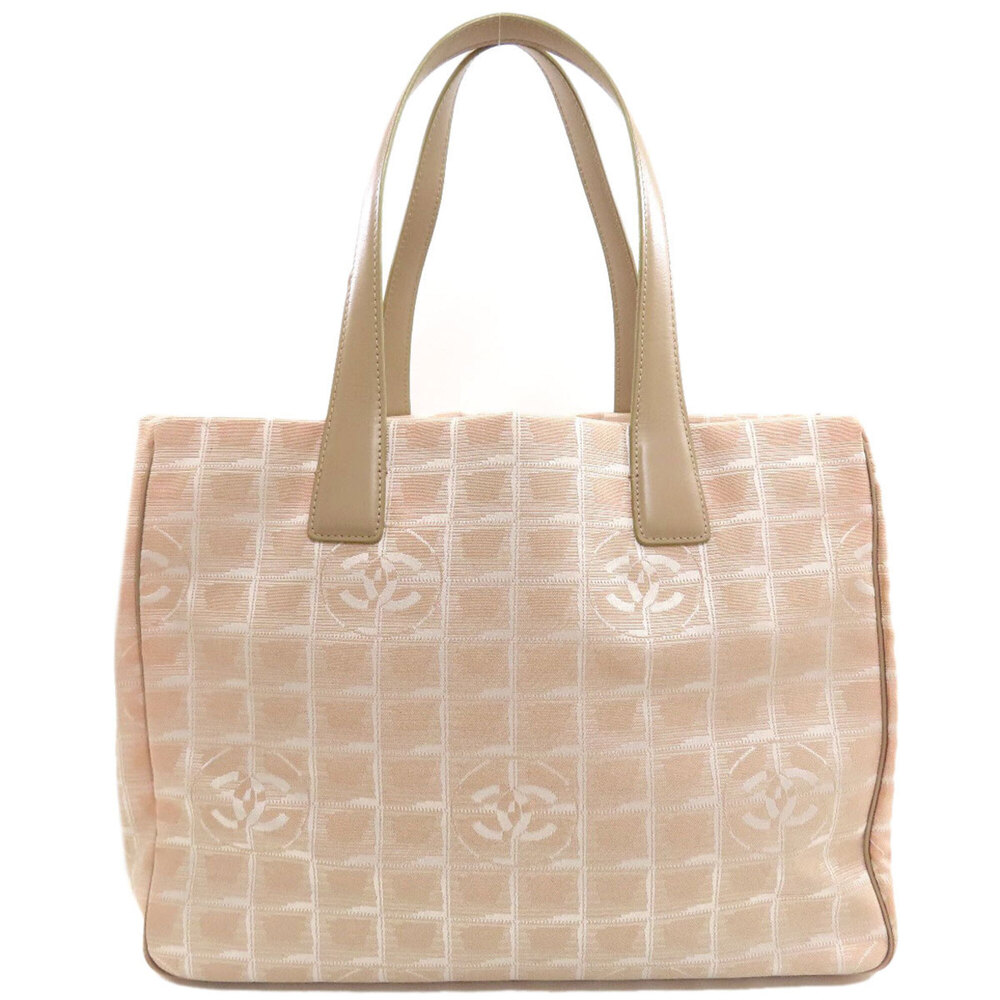 CHANEL Cream Tote Bag